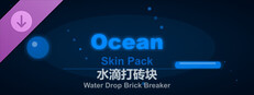 Water Drop Brick Breaker - Ocean Skin Pack