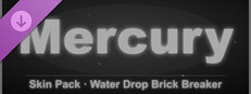 Water Drop Brick Breaker - Mercury Skin Pack
