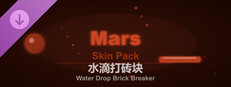 Water Drop Brick Breaker - Mars Skin Pack