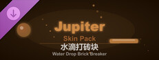 Water Drop Brick Breaker - Jupiter Skin Pack