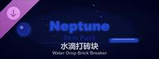 Water Drop Brick Breaker - Neptune Skin Pack