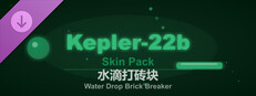 Water Drop Brick Breaker - Kepler-22b Skin Pack