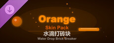 Water Drop Brick Breaker - Orange Skin Pack