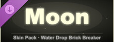 Water Drop Brick Breaker - Moon Skin Pack