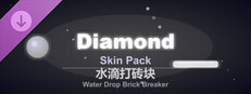 Water Drop Brick Breaker - Diamond Skin Pack