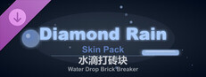 Water Drop Brick Breaker - Diamond Rain Skin Pack