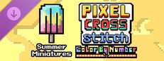 Pixel Cross Stitch - Summer Miniatures Pack