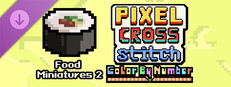 Pixel Cross Stitch - Food Miniatures Pack 2