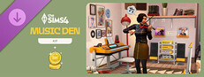 The Sims™ 4 Music Den Kit + 200 Moola