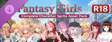 Saikey Assets - [R18] Fantasy Girls - Character Sprite Asset Pack