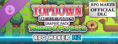 RPG Maker MZ - Topdown Legends Graphic Pack - Towns and Forests