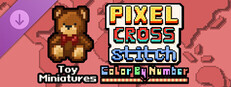 Pixel Cross Stitch - Toys Miniatures Pack