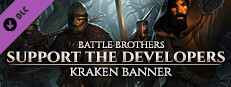 Battle Brothers - Support the Developers & Kraken Banner
